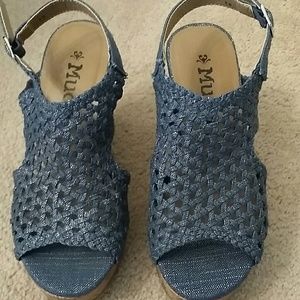 Blue Mudd Wedge Heels